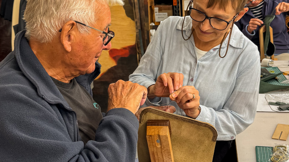 Inside the Workshop: Making a Leather Bag