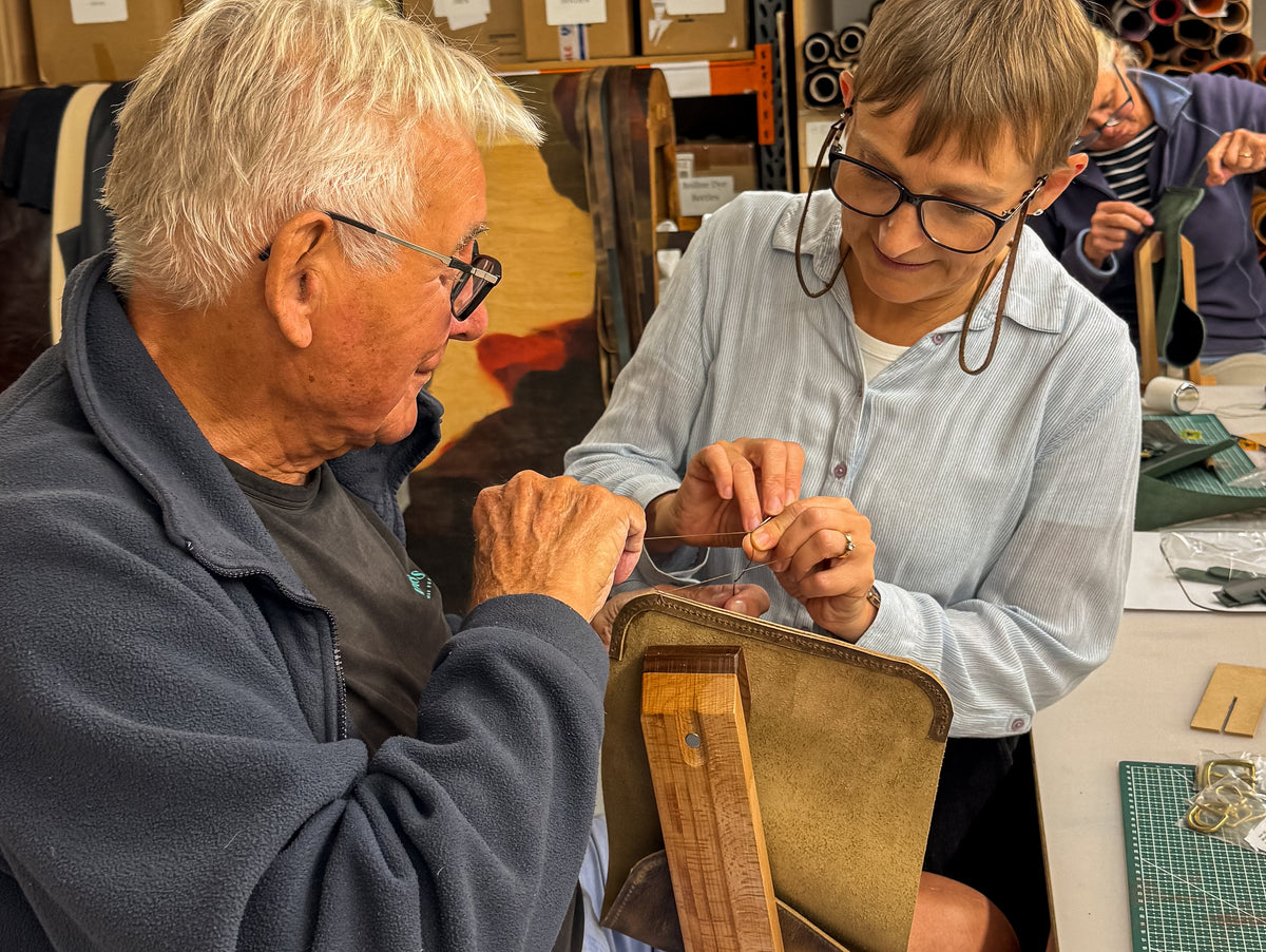 Inside the Workshop: Making a Leather Bag