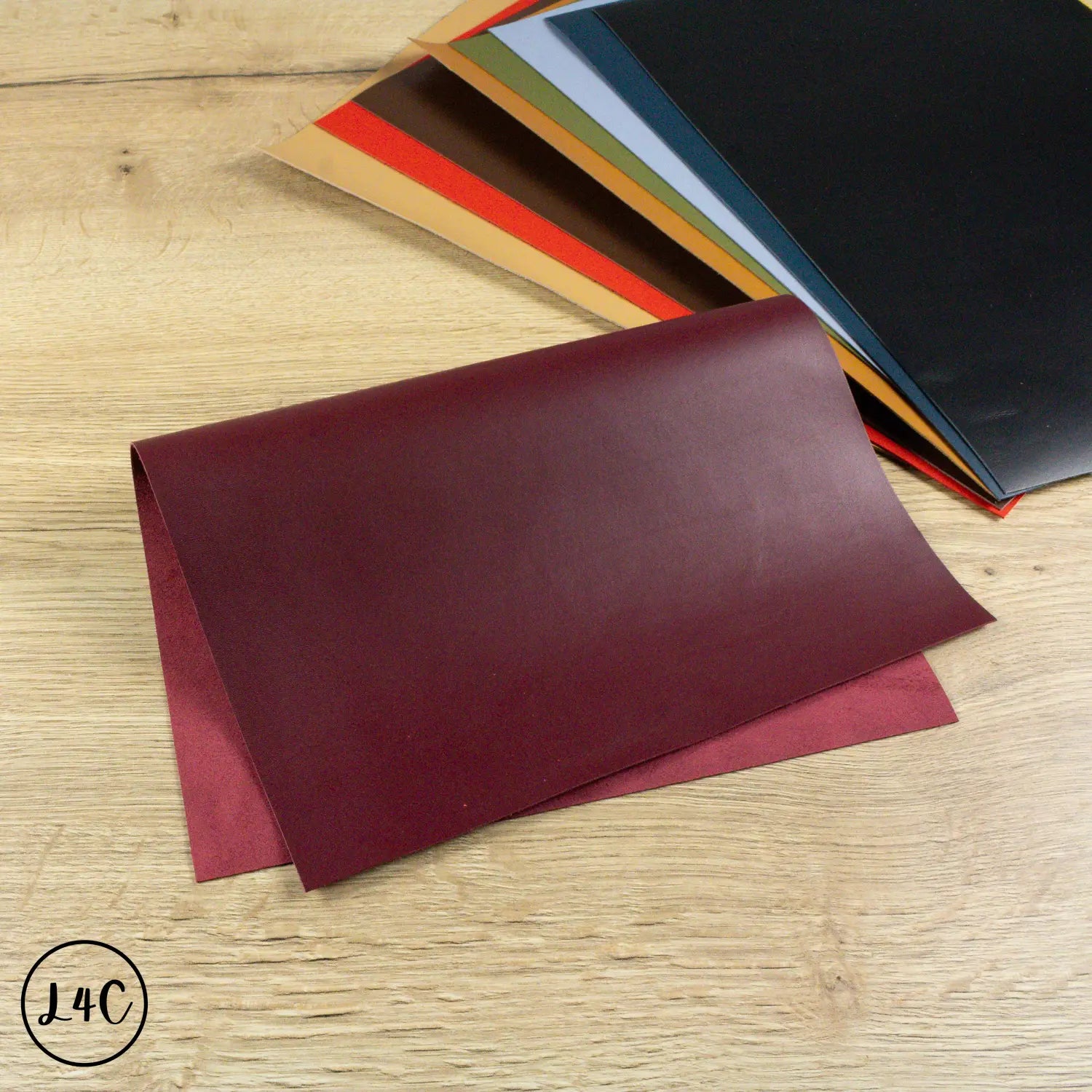 Calf Vegetable Tanned Leather, 0.5 - 0.6 mm thick