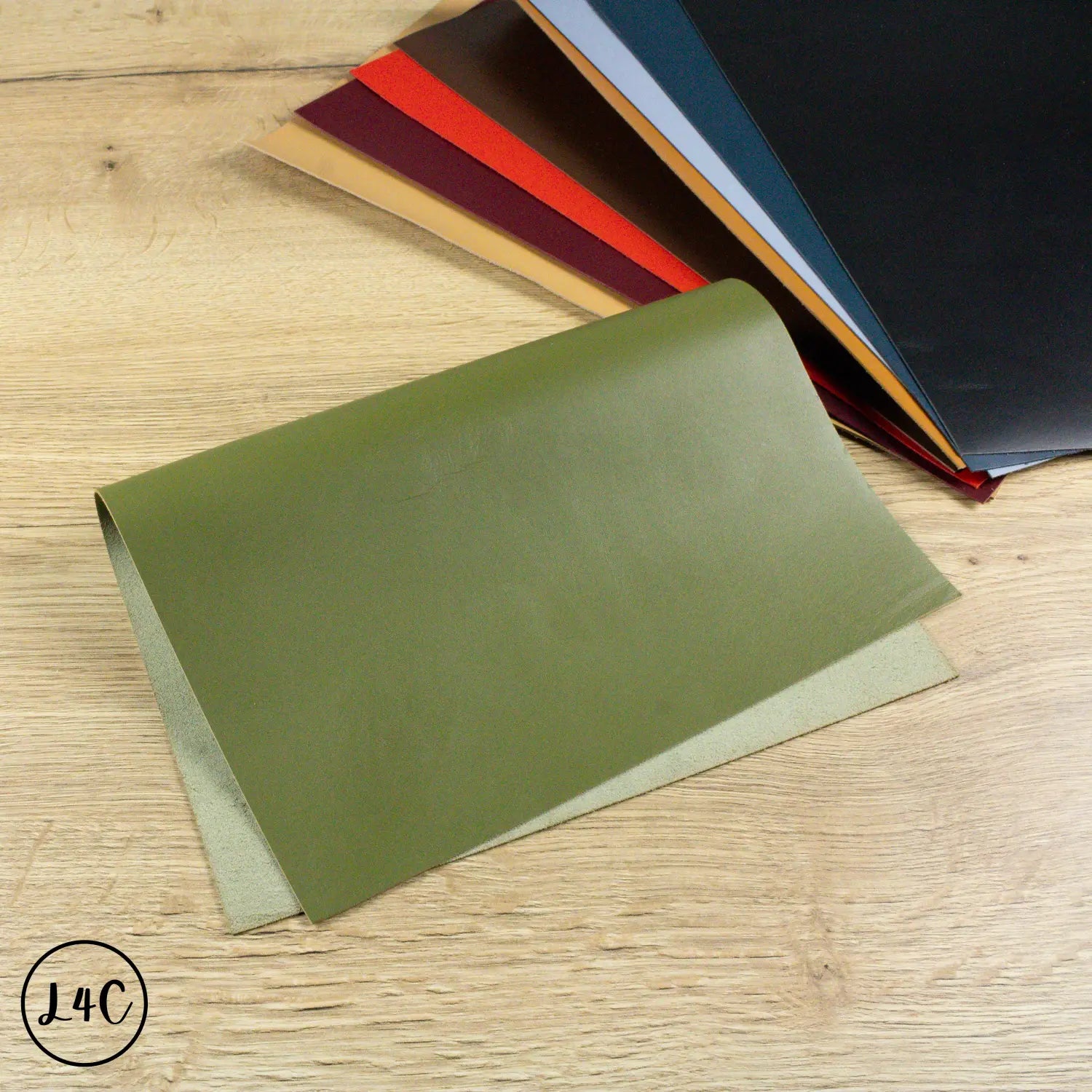 Calf Vegetable Tanned Leather, 0.5 - 0.6 mm thick