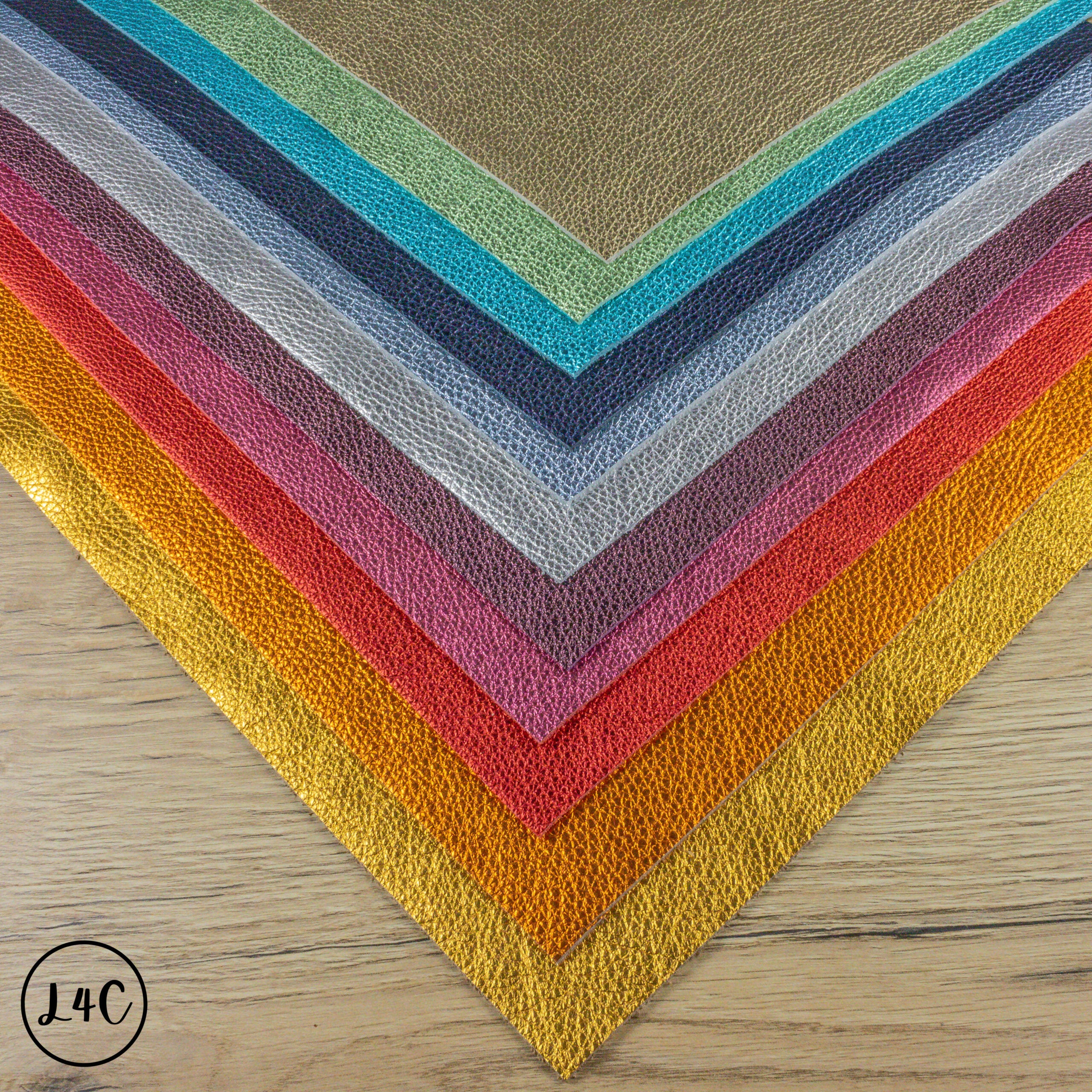 Fairground Metallic Leather