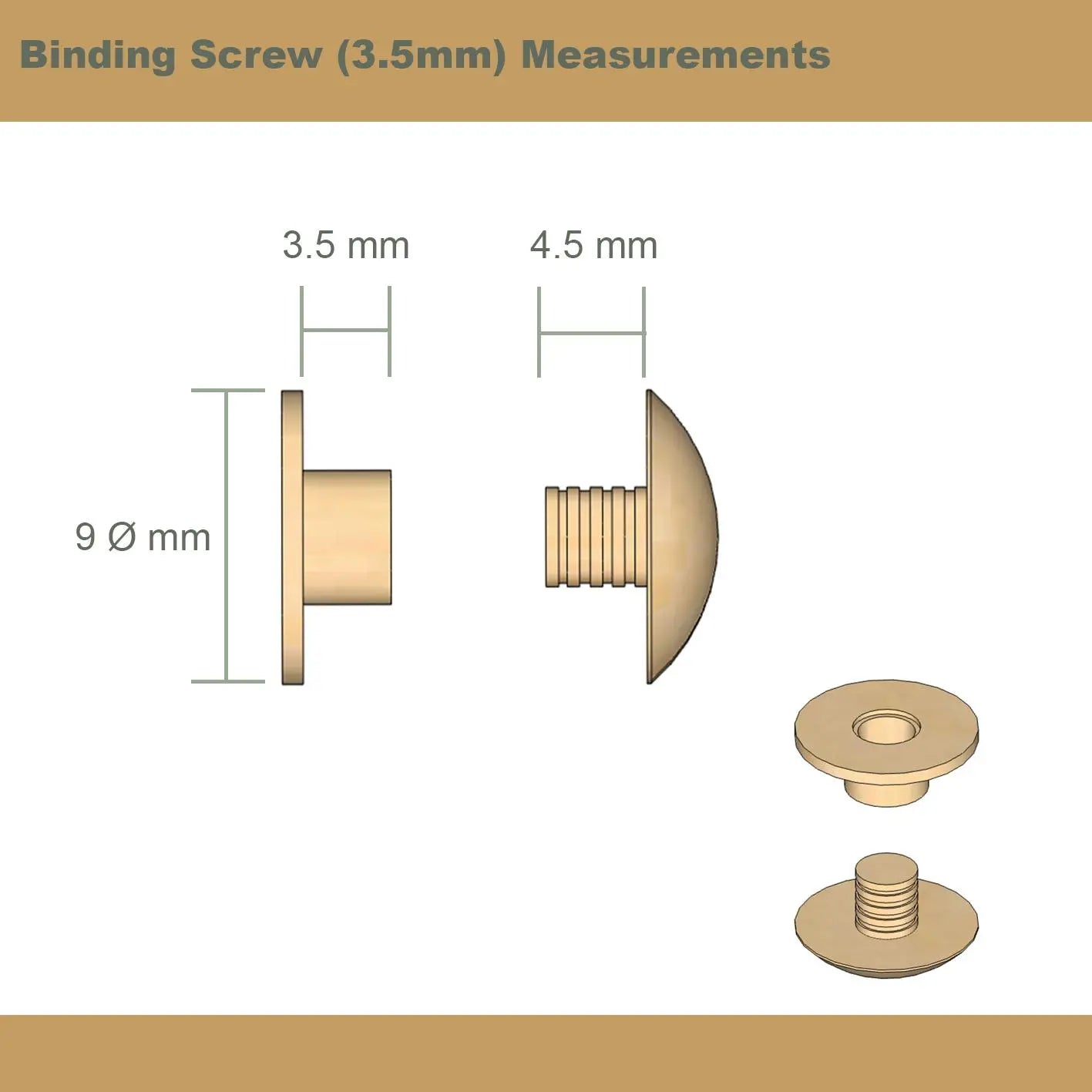 Binding Screws measurements 2