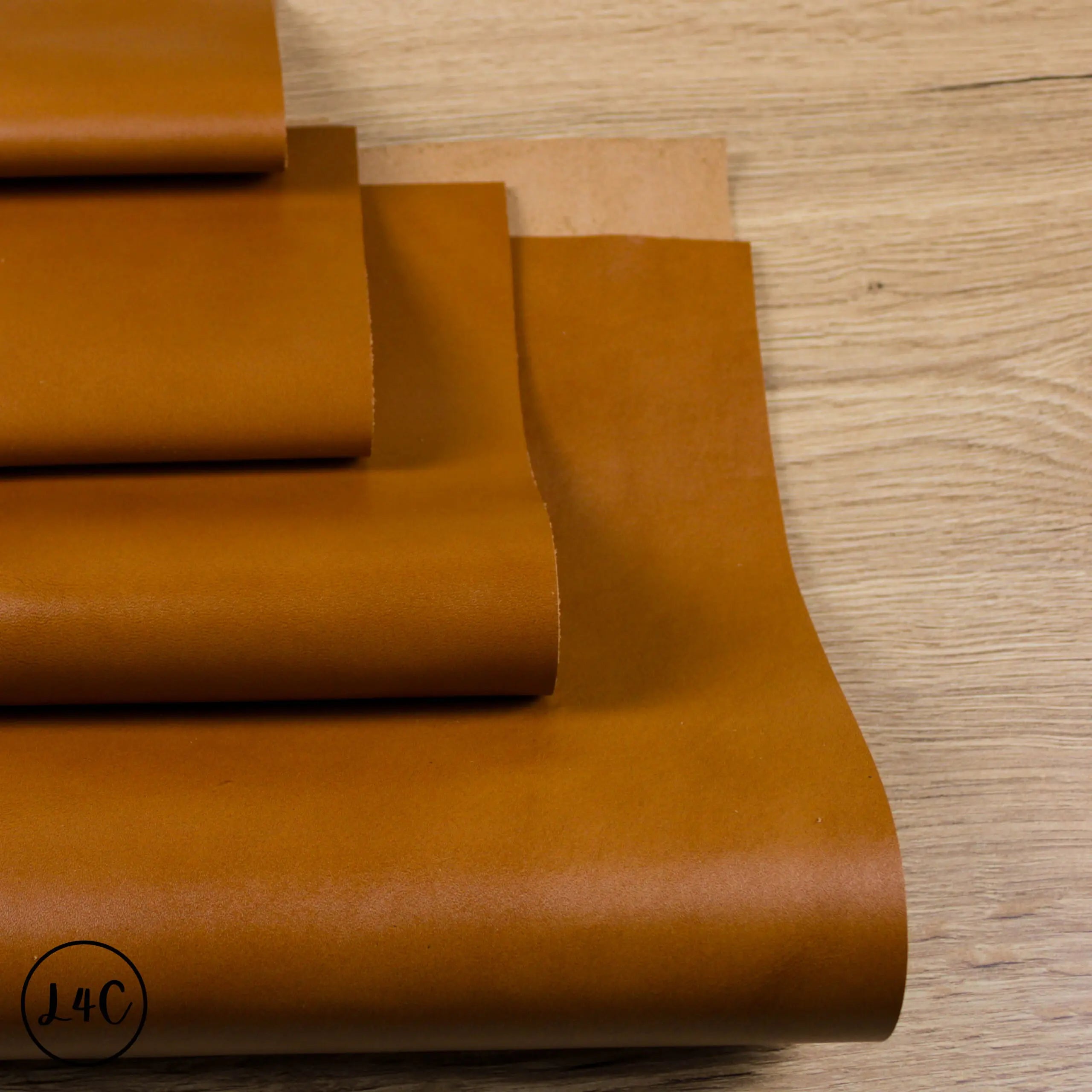Calf Vegetable Tanned Leather, 1.2 - 1.4mm thick