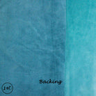 Aqua Swirl Leather Backing