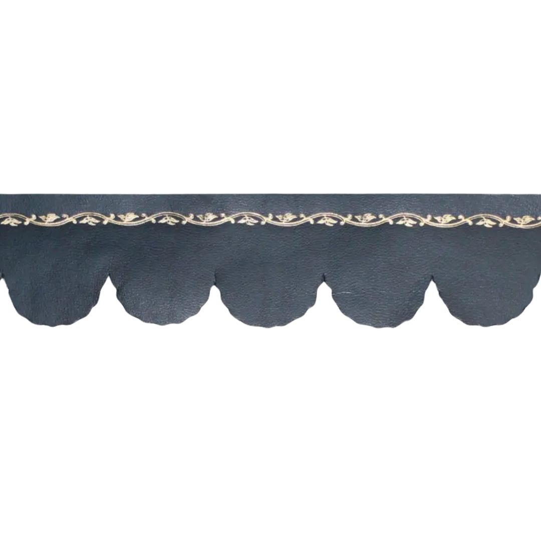 Calf Leather Veg Tan Shelf Edging