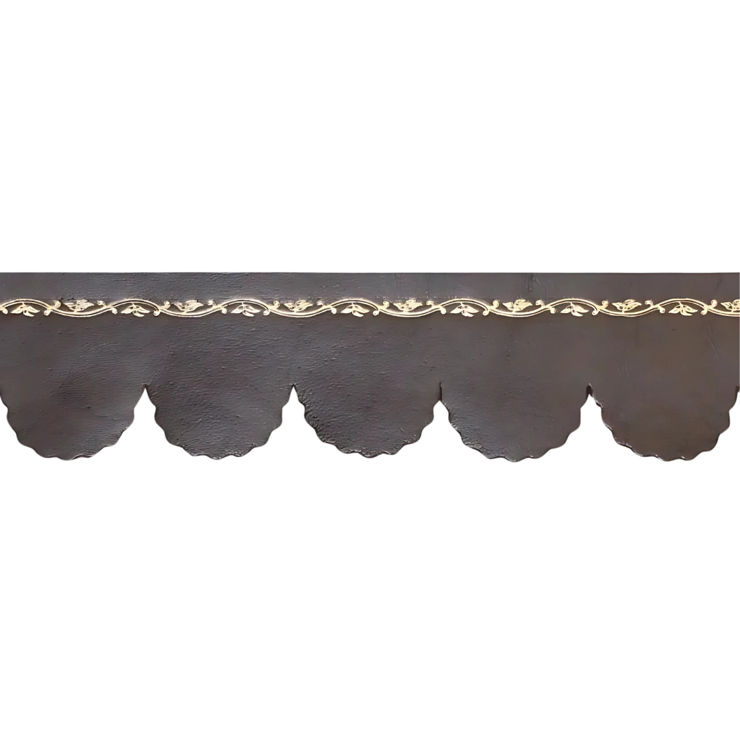 Calf Leather Veg Tan Shelf Edging