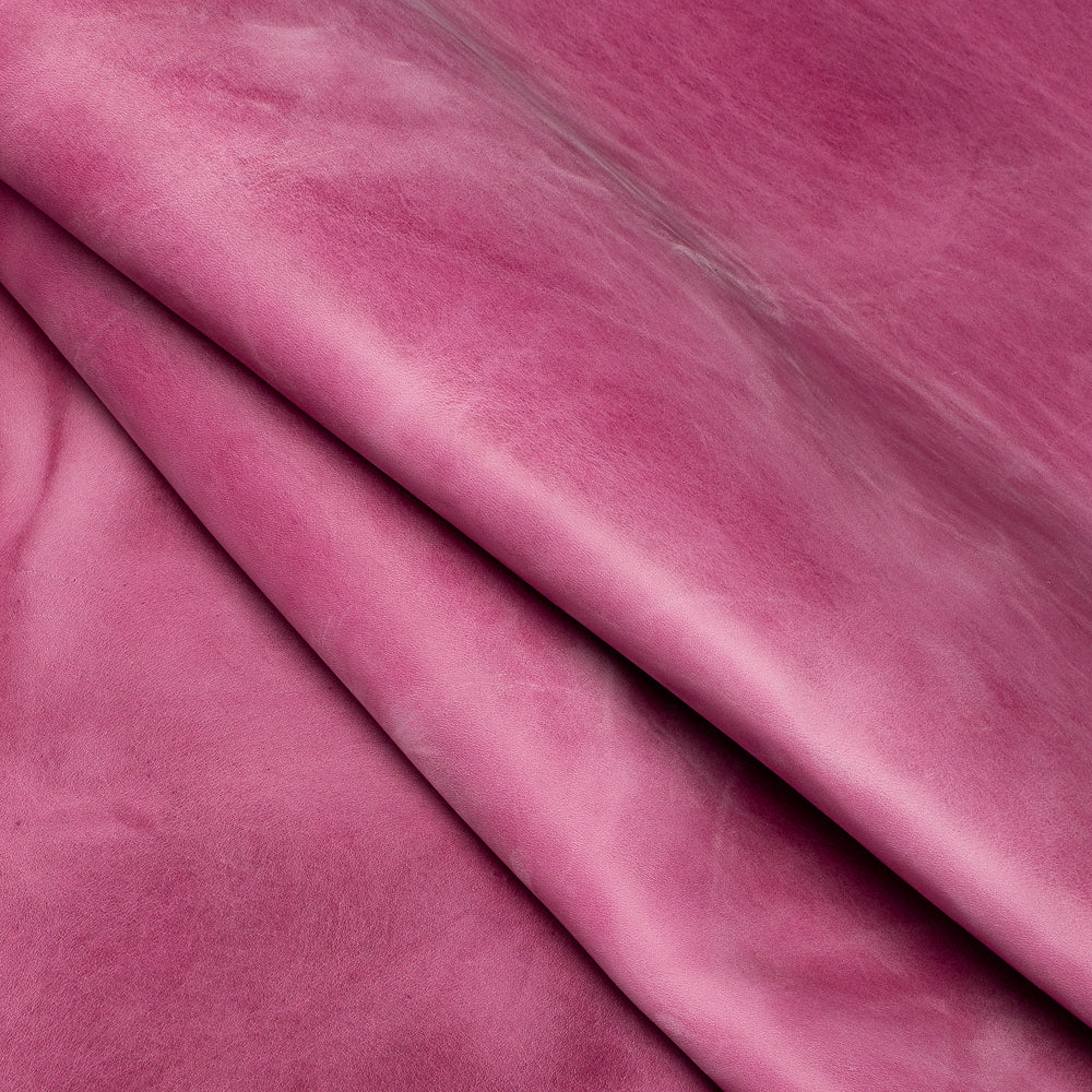 Bubblegum Pink Leather