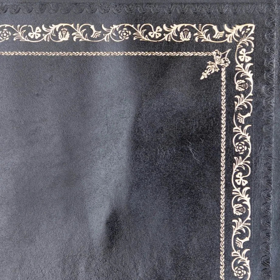 Black Calf Leather Inserts design 1