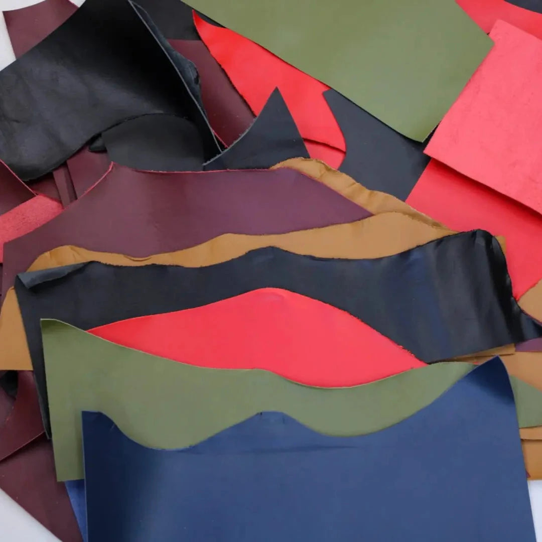 Off Cuts Assorted Calf Leather