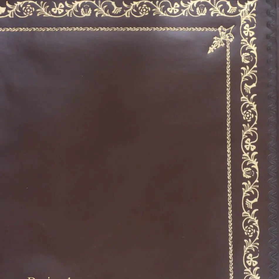 Brown Calf Leather Inserts design 1