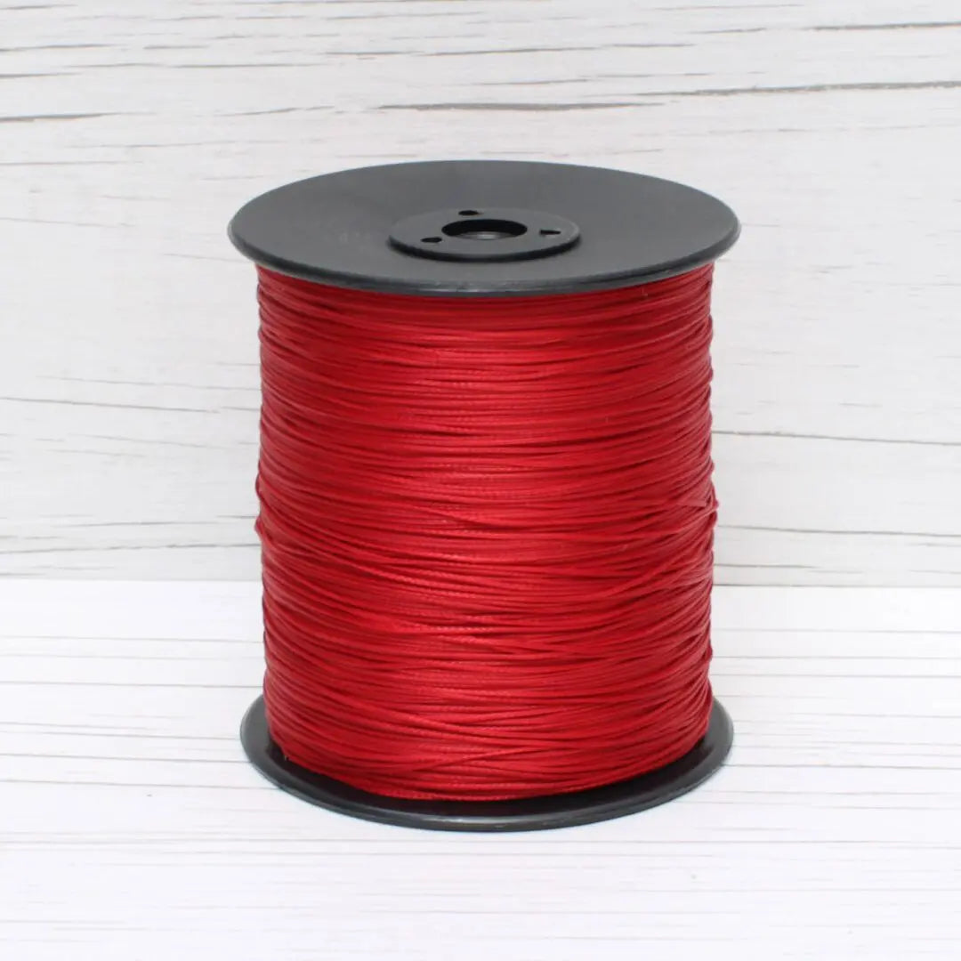 Anebraid Polyester Thread red