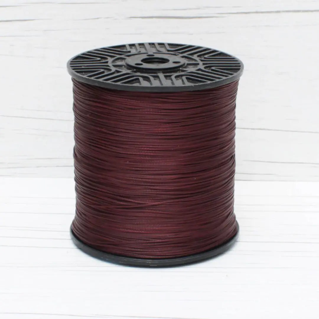 Anebraid Polyester Thread dark blood
