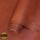 Horween Essex Veg Tan Leather rolled