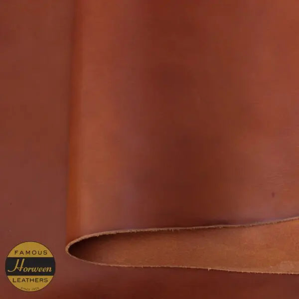 Horween Essex Veg Tan Leather folded