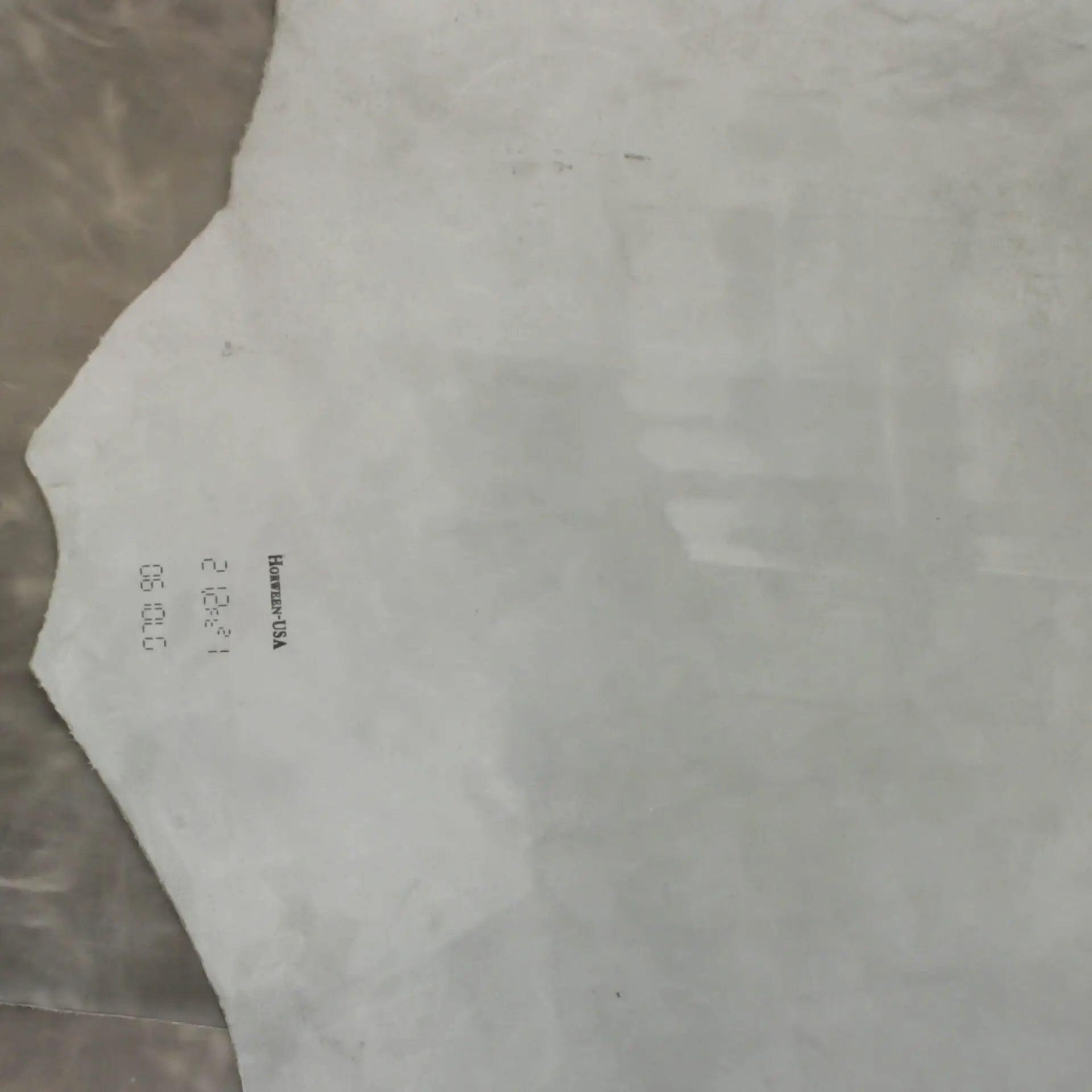 Horween Krypto Leather backing