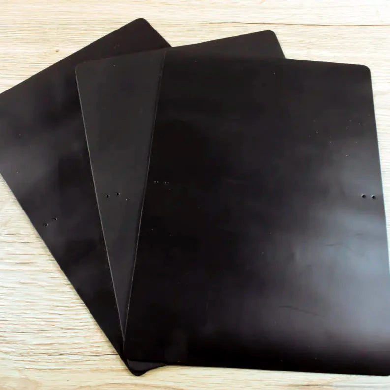 Black Notebook A6 Panels with holes