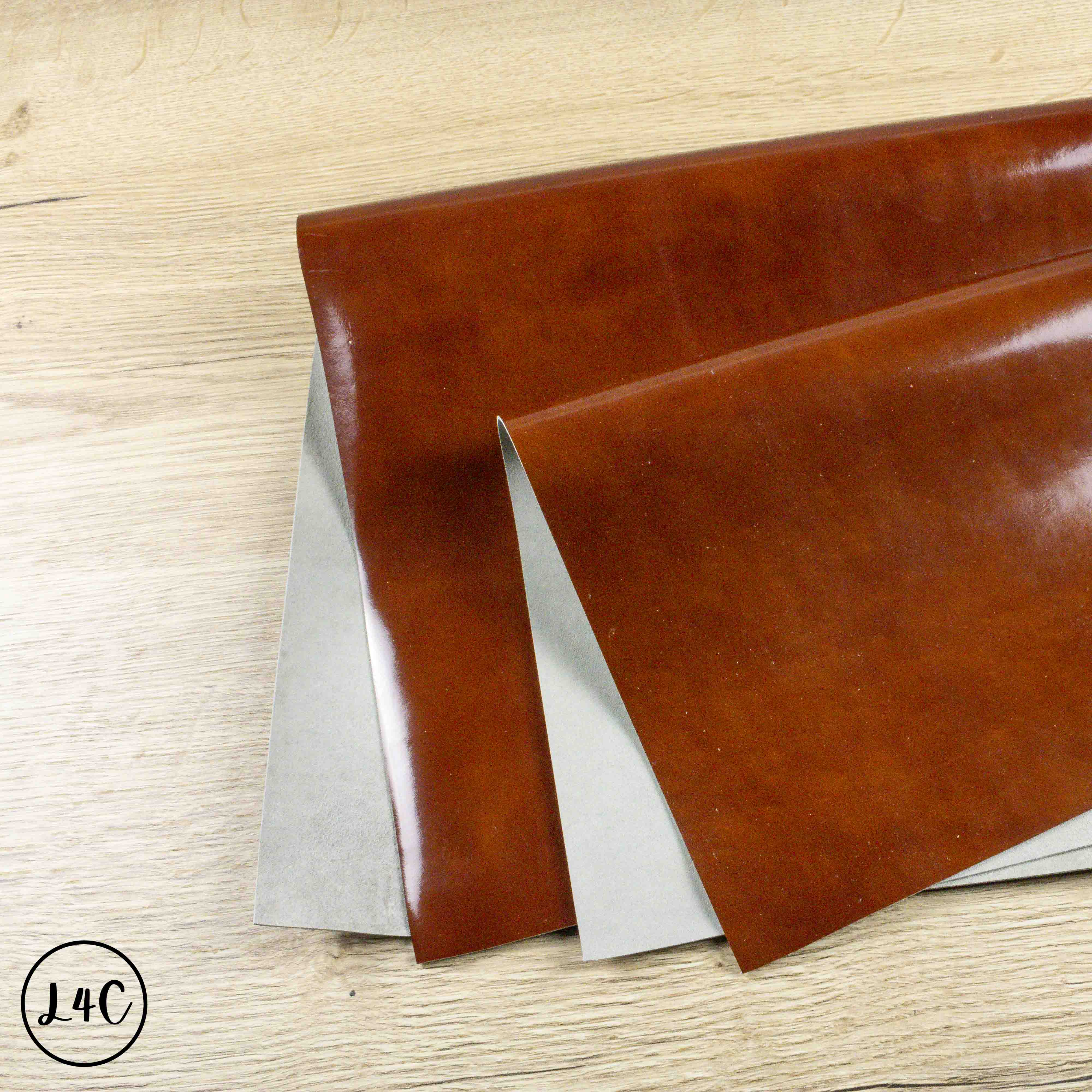 Coffee Patent Leather