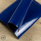 Royal Blue Green Patent Rolled