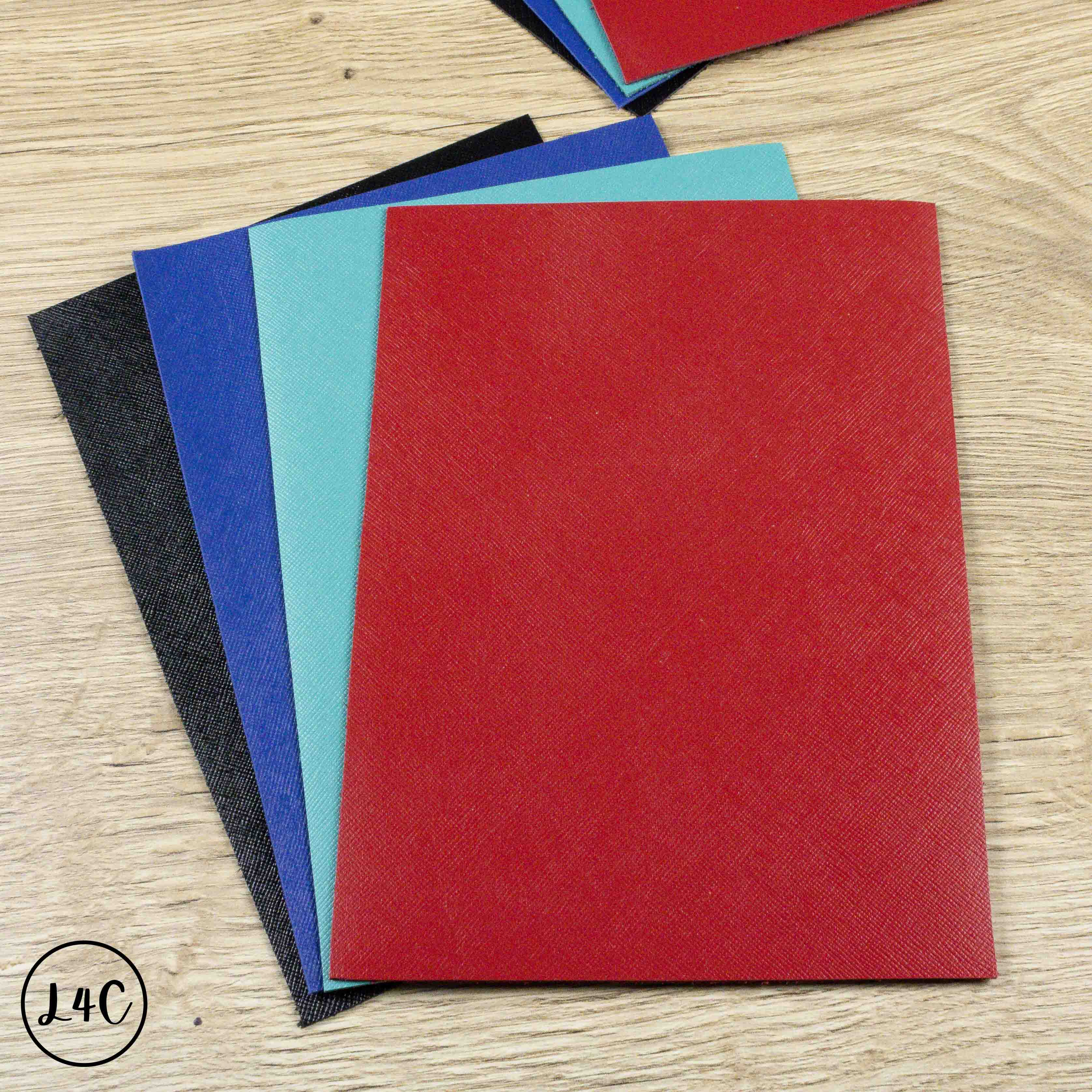 Saffiano Leather Craft Pack layered out
