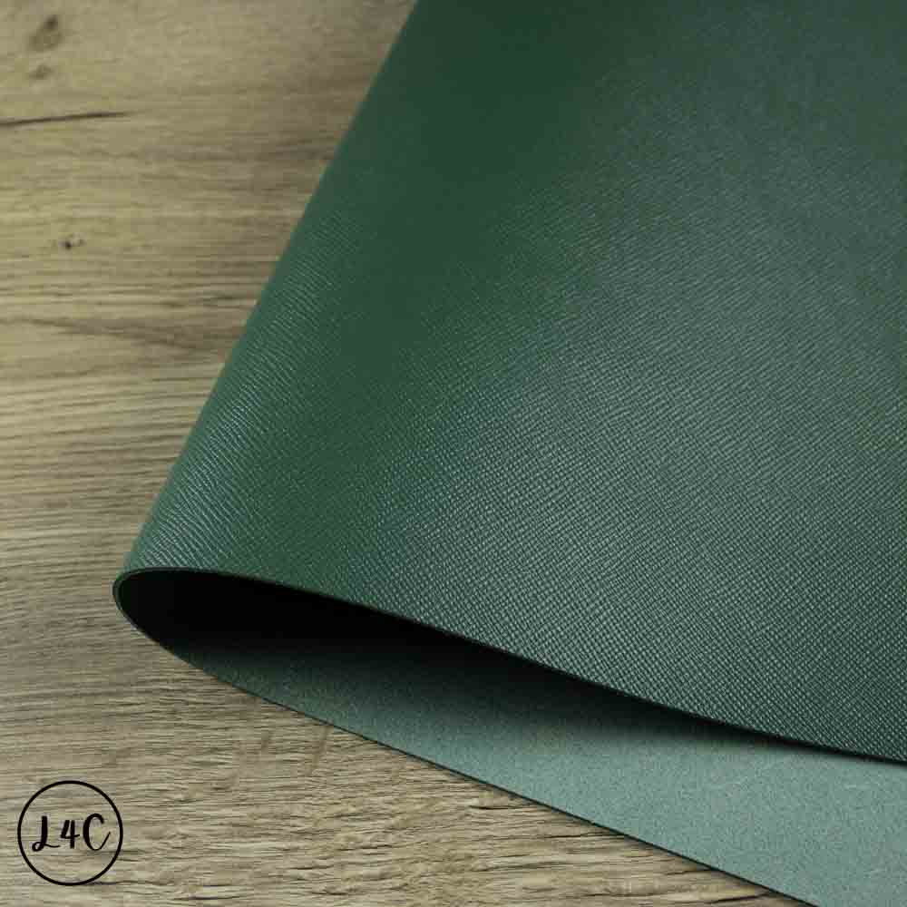 Saffiano Embossed Veg Tan Leather Splits, A Size Panels