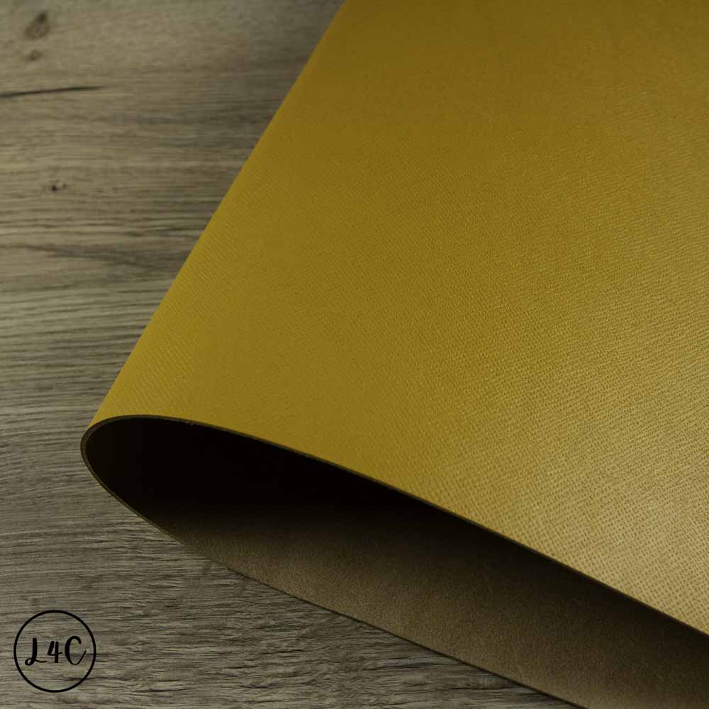 Saffiano Embossed Veg Tan Leather Splits, A Size Panels