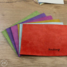 Leather backing