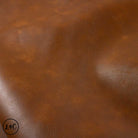 close up of texture on brown leather