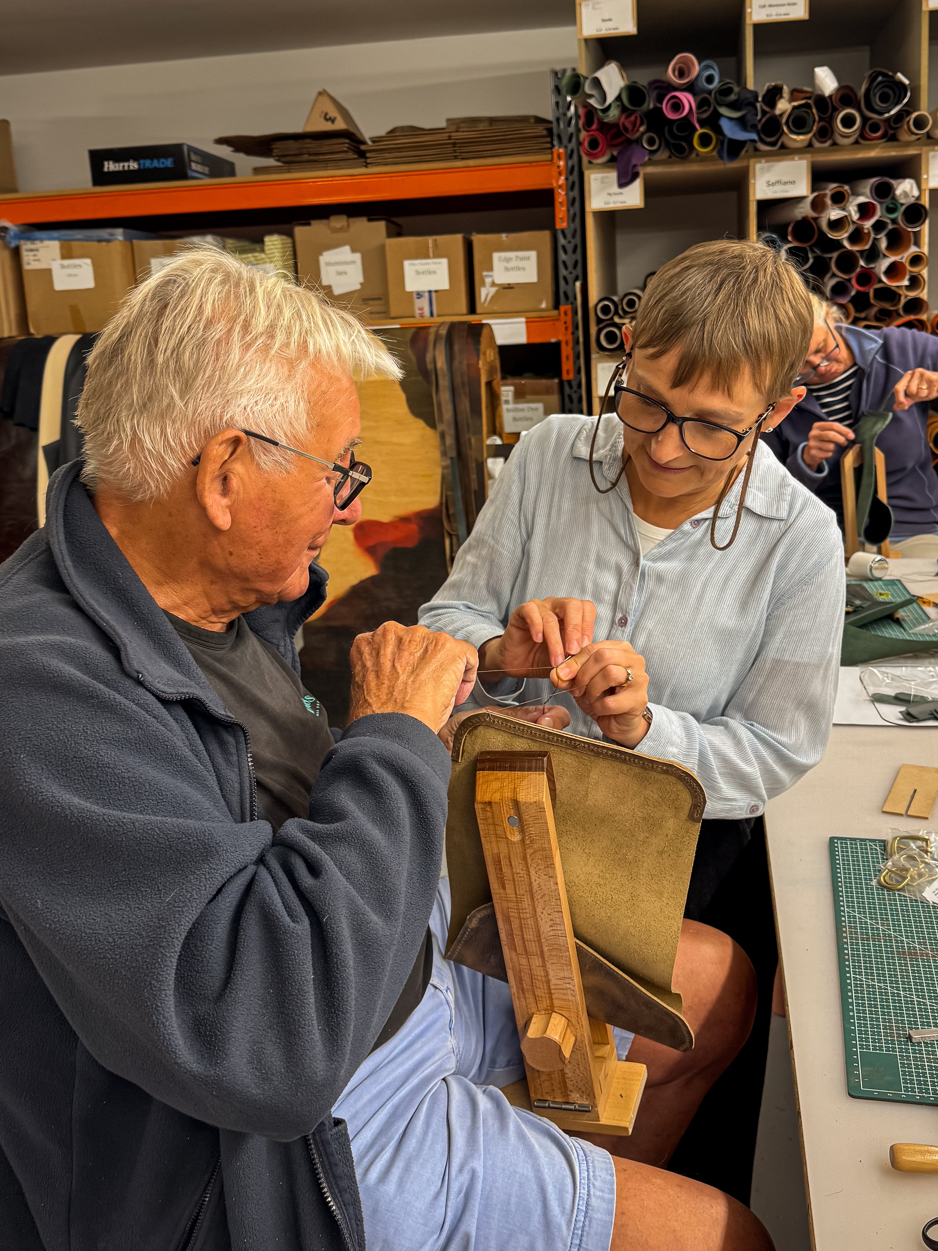 Inside the Workshop: Making a Leather Bag