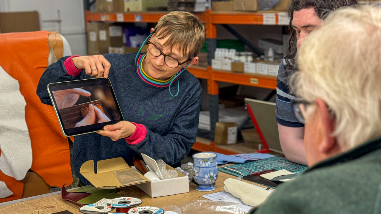 Crafting with Leather: A Look Inside Our Latest Workshop