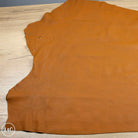 Brown Soft pebbled Grain Leather Whole Piece