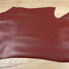 Smooth Red Leather Whole Piece