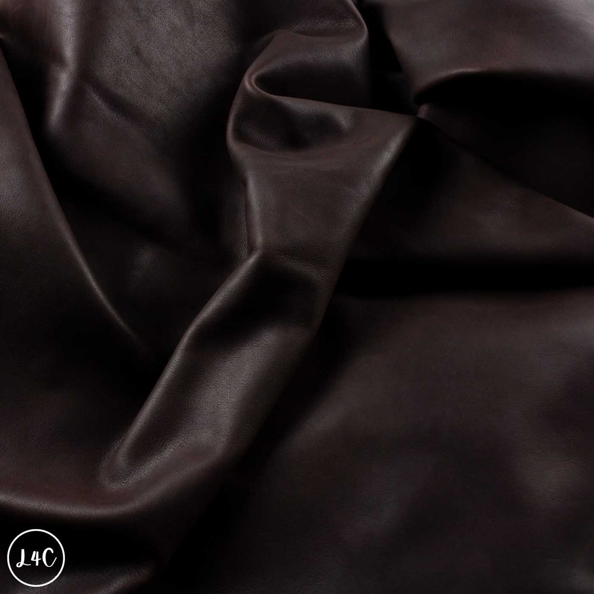 ironsmith leather showing grain