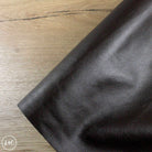 Dark Chocolate Upholstery Leather Hide Roll