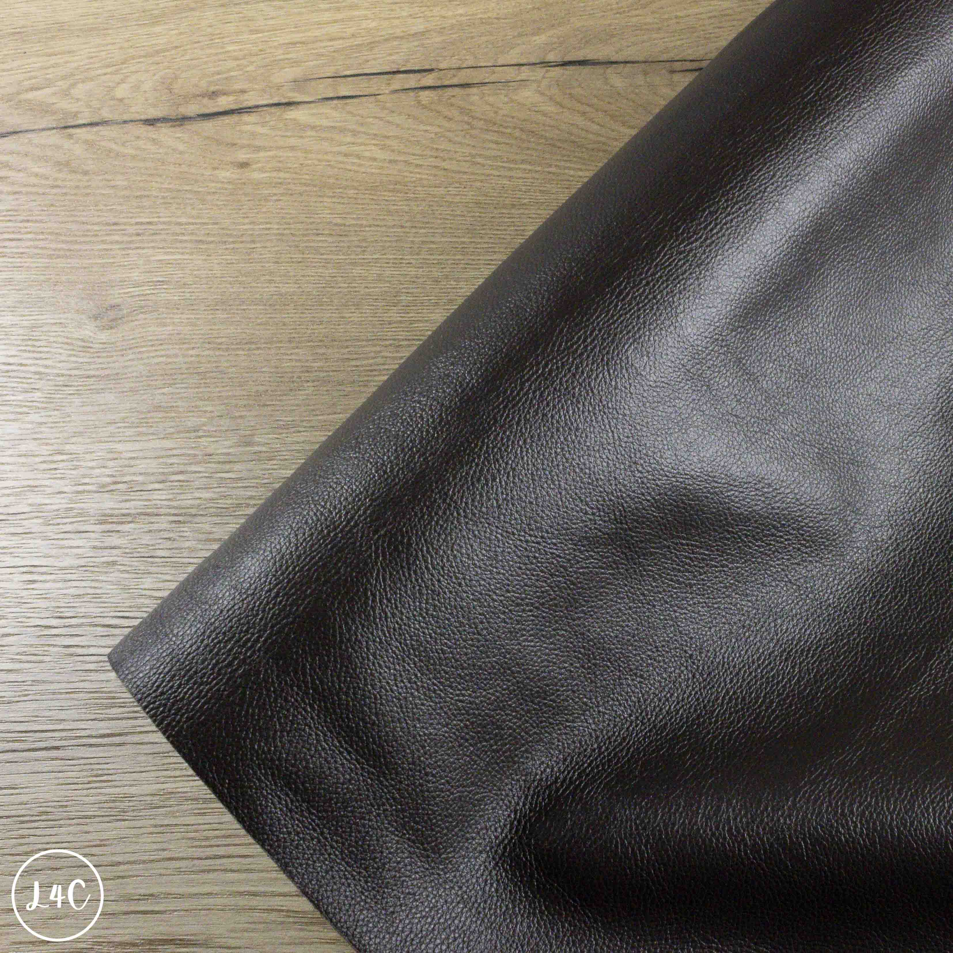 Dark Chocolate Upholstery Leather Hide Roll