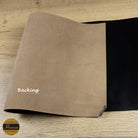 Horween Chromexcel Leather Off Cut Panel, Black backing