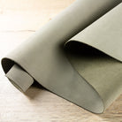 Mushroom nubuck Leather Hide