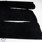 black pig skin off cuts large 