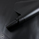 Roll of black leather