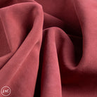 close up of suede leather