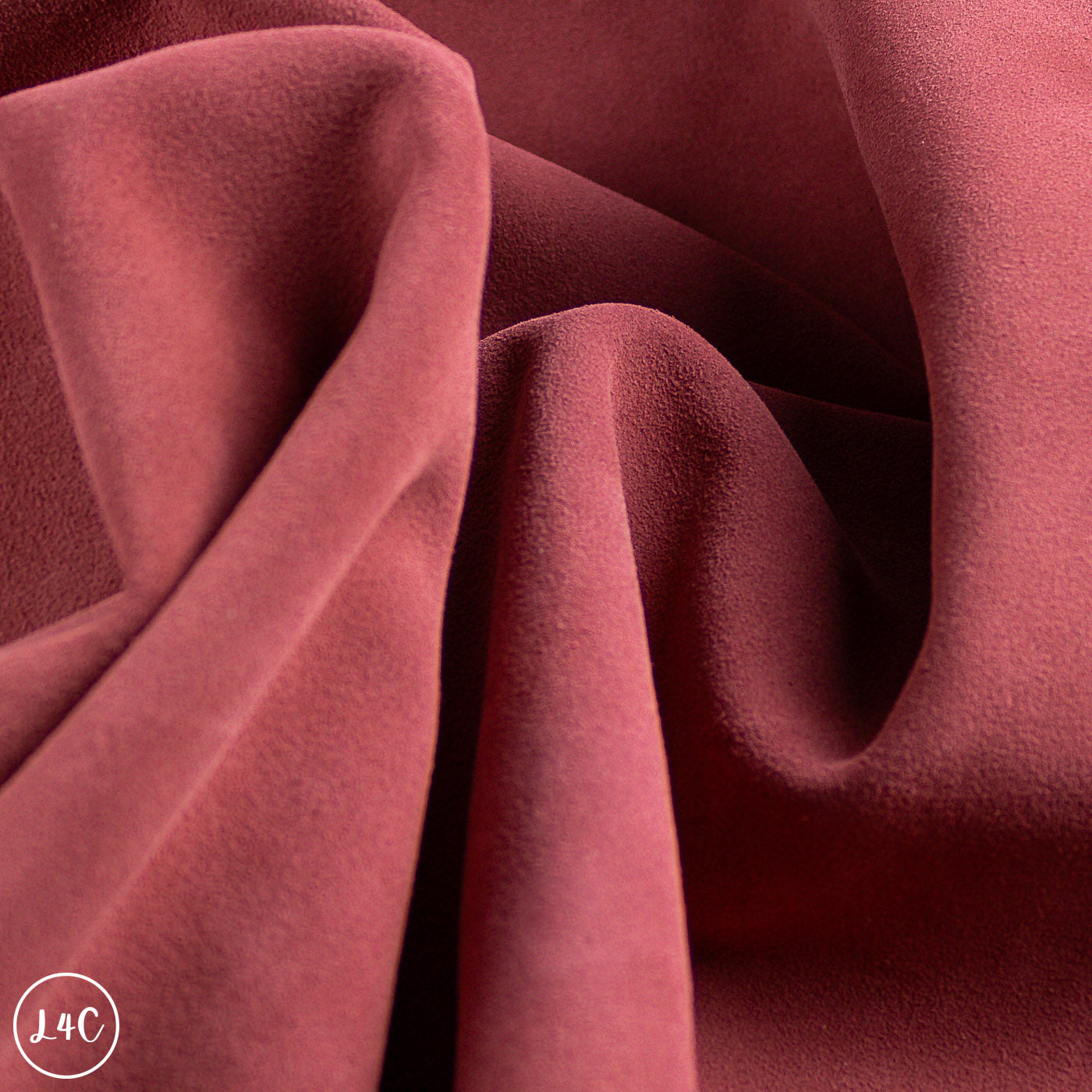close up of suede leather