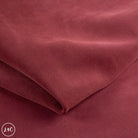 Close-up of suede with a soft texture