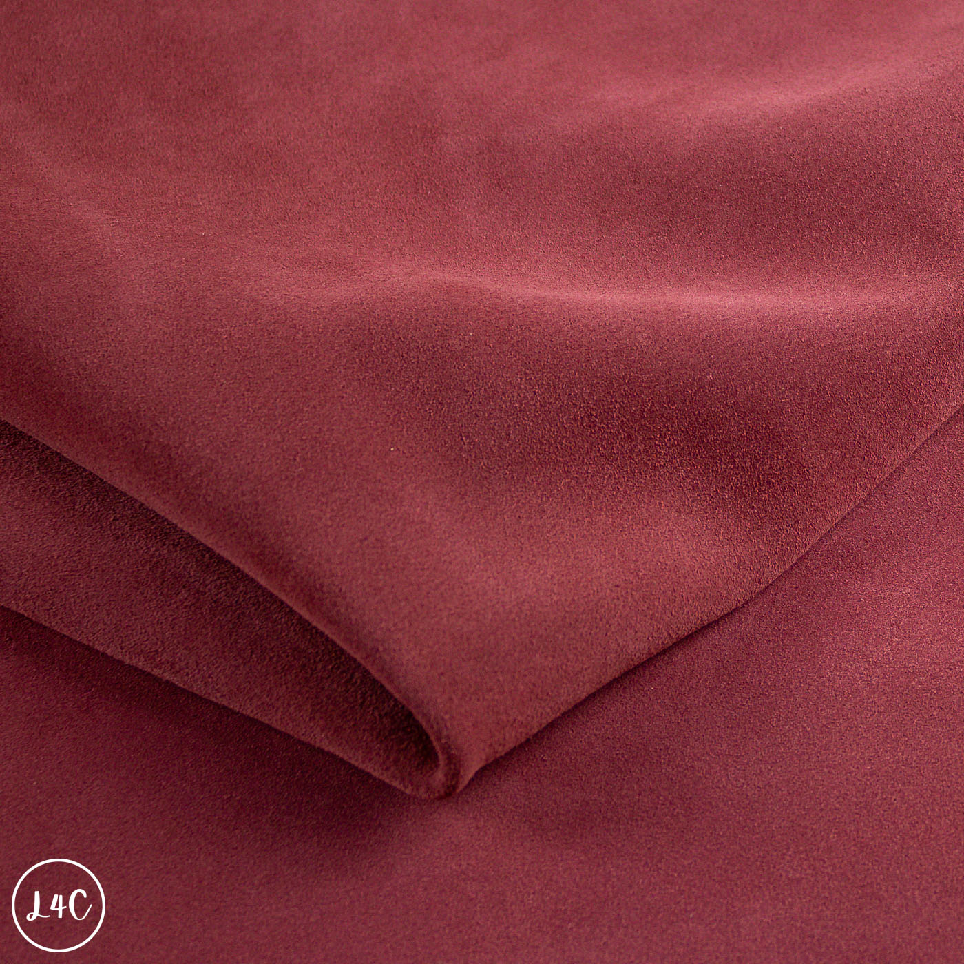 Close-up of suede with a soft texture