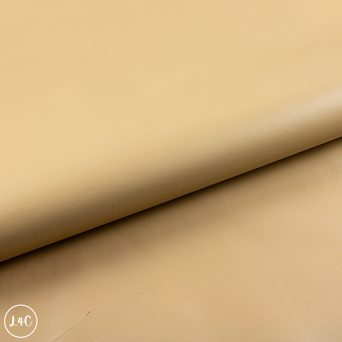 Vanilla leather with a slight texture