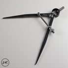 Metal wing divider on a light gray background