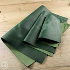 crazy horse leather in fern