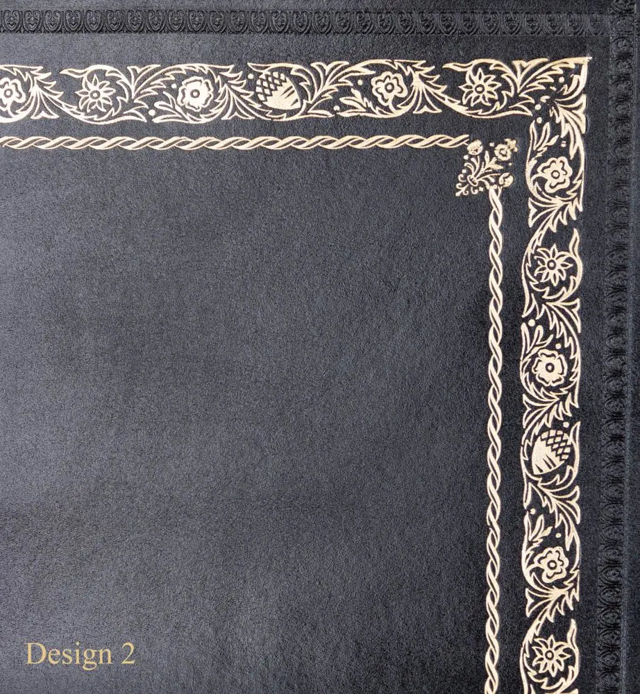 Brown Calf Leather Inserts design 2