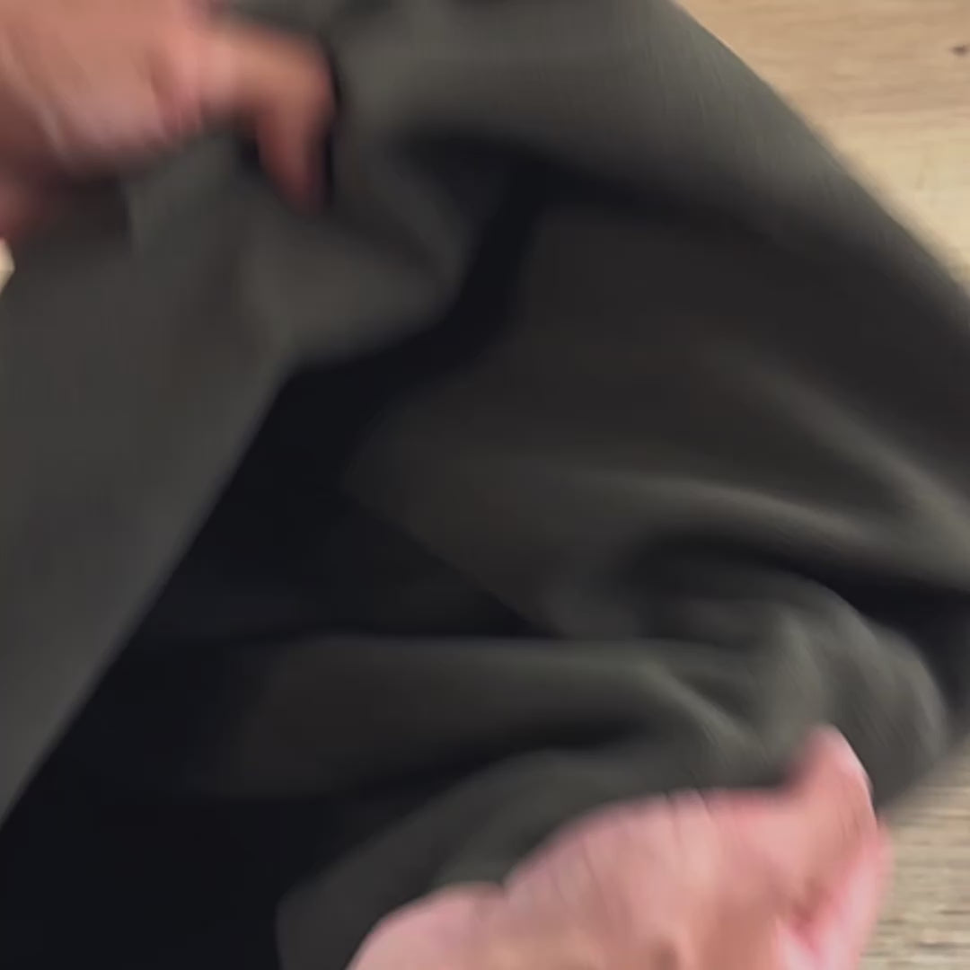 Video showing the soft nappa leather