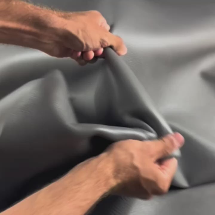 Video showing the texture of a leather hide