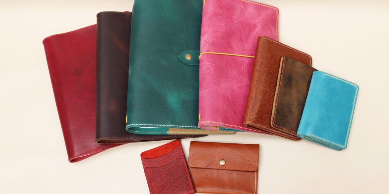 New handcrafted leather products