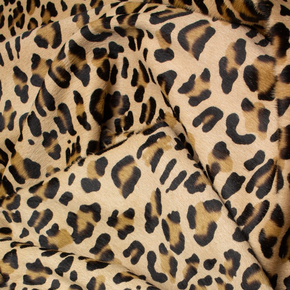 Hair On Cheetah Print Cowhide, 1.2 - 1.4 mm, A Sizes - Leather4Craft
